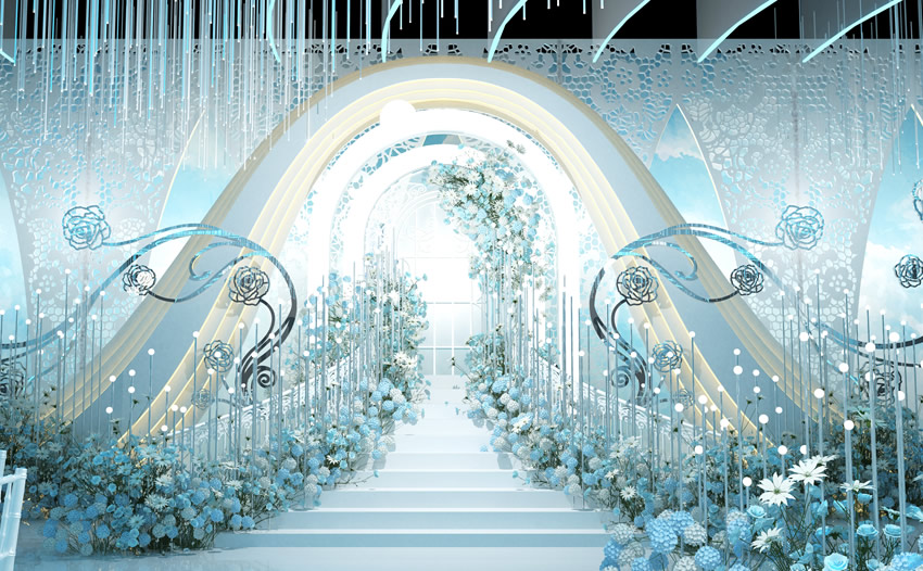 汉源釡香烙馍村水晶厅效果展示